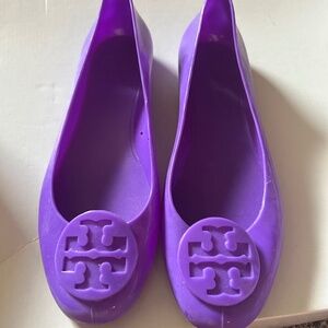 Tory Burch Jelly Reva Purple Flat